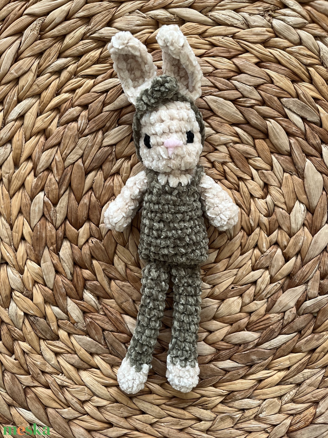 Shirley Green - játék & sport - plüssállat & játékfigura - nyuszi - Meska.hu