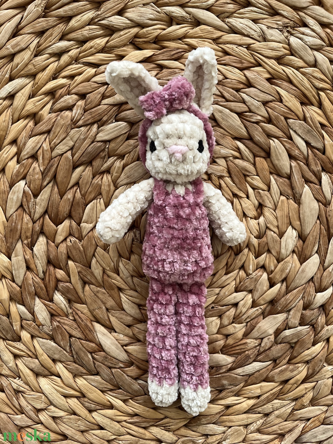 Shirley Rose - játék & sport - plüssállat & játékfigura - nyuszi - Meska.hu