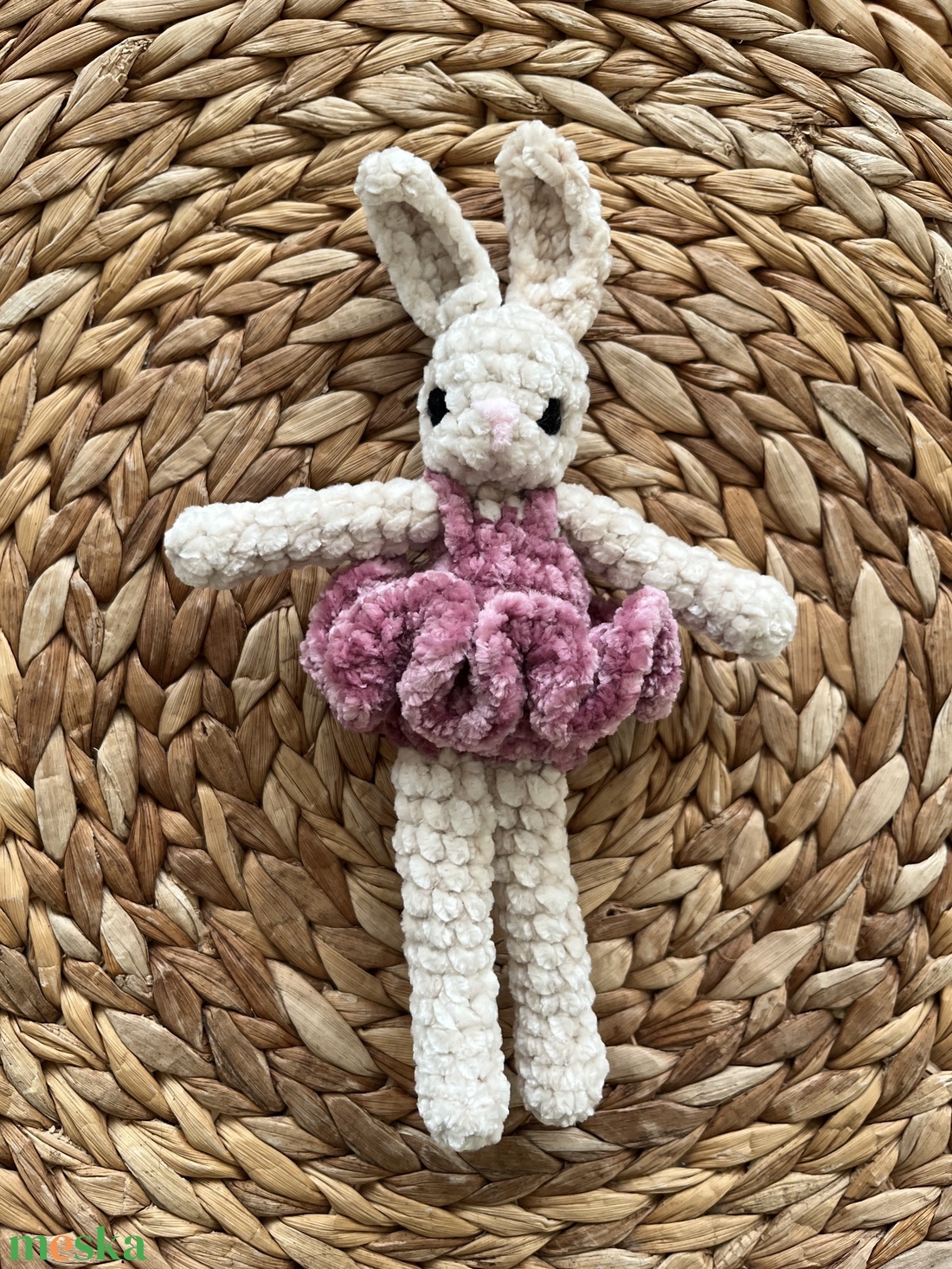 Bella Rose - játék & sport - plüssállat & játékfigura - nyuszi - Meska.hu