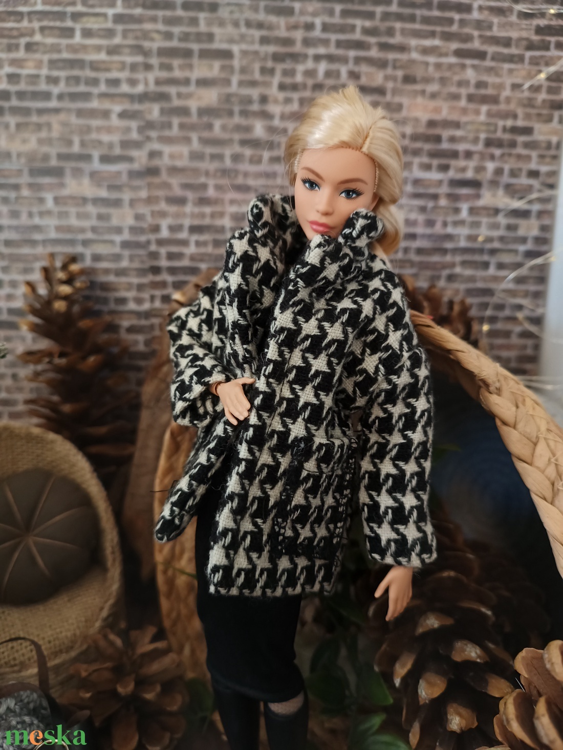 Barbie kabát - játék & sport - baba & babaház - barbie ruhák - Meska.hu