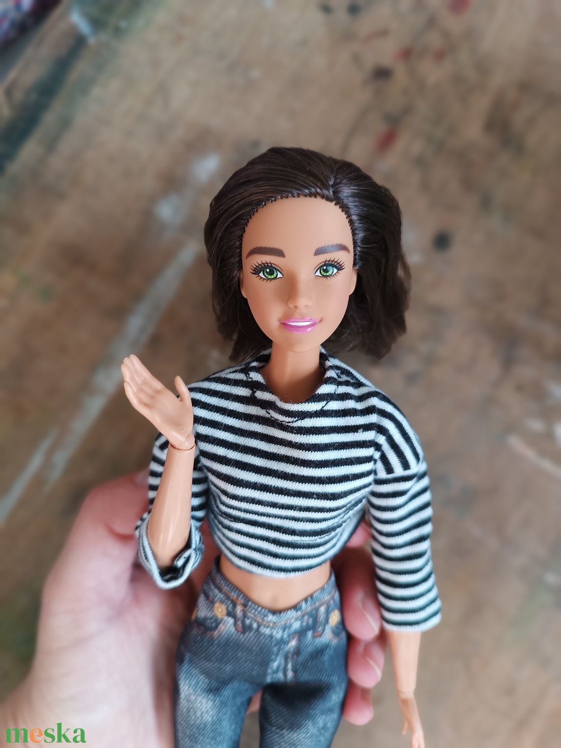 Barbie felső  - játék & sport - baba & babaház - barbie ruhák - Meska.hu