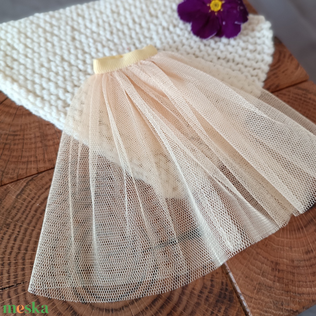 Barbie tüll szoknya - játék & sport - baba & babaház - barbie ruhák - Meska.hu