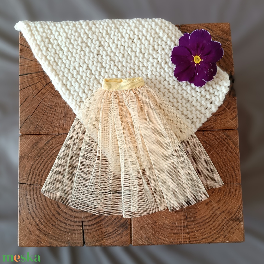 Barbie tüll szoknya - játék & sport - baba & babaház - barbie ruhák - Meska.hu