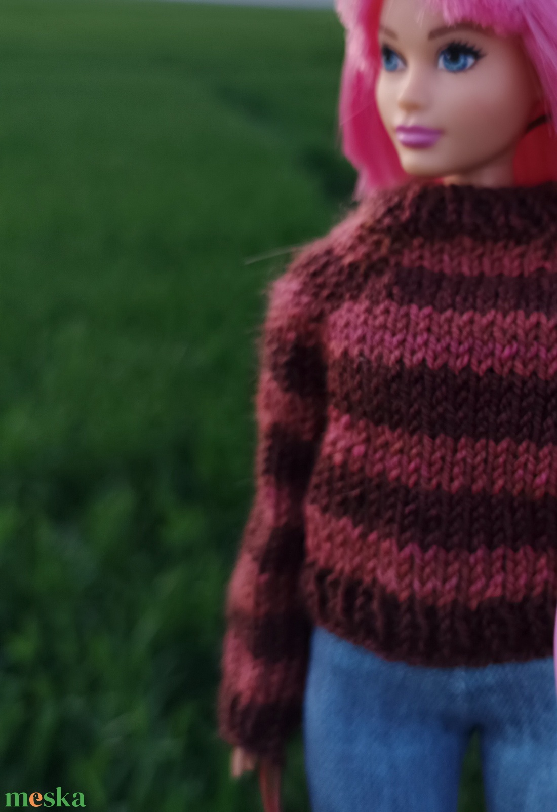 Barbie kötött pulcsi - játék & sport - baba & babaház - barbie ruhák - Meska.hu Barbie kötött pulcsi - játék & sport - baba & babaház - barbie ruhák - Meska.hu