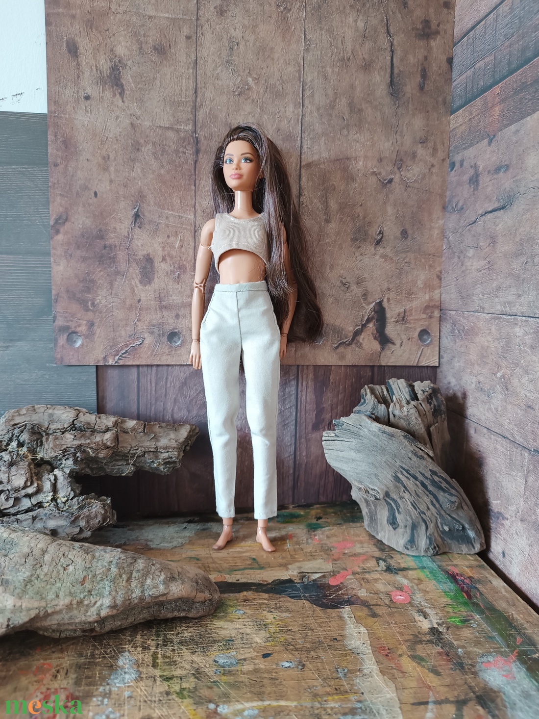 Barbie nadrág - játék & sport - baba & babaház - barbie ruhák - Meska.hu