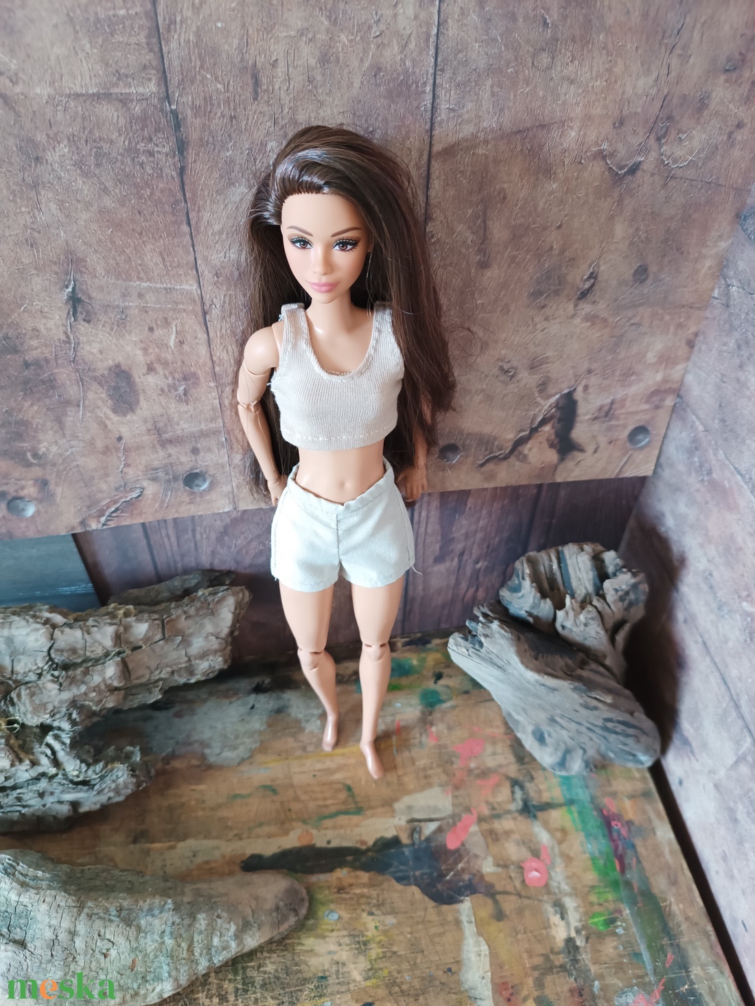 Barbie rövidnadrág - játék & sport - baba & babaház - barbie ruhák - Meska.hu