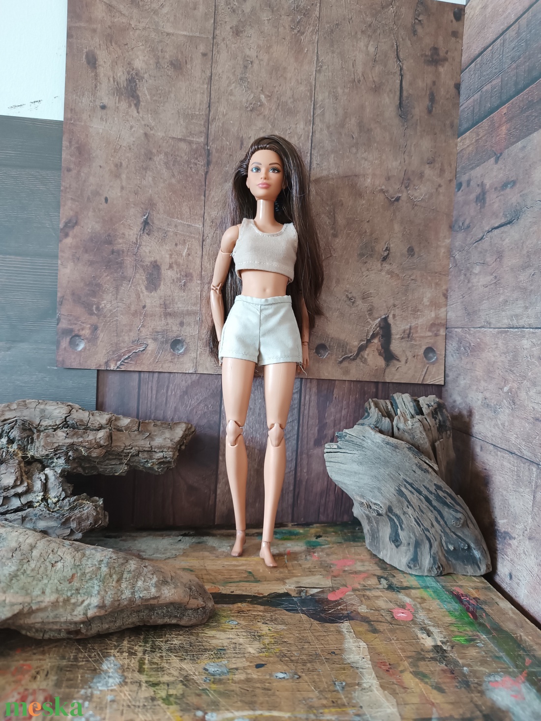 Barbie rövidnadrág - játék & sport - baba & babaház - barbie ruhák - Meska.hu