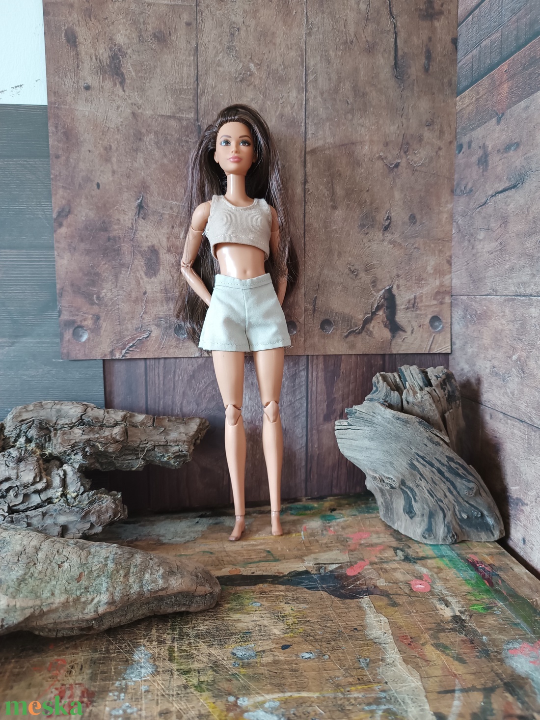 Barbie rövidnadrág - játék & sport - baba & babaház - barbie ruhák - Meska.hu