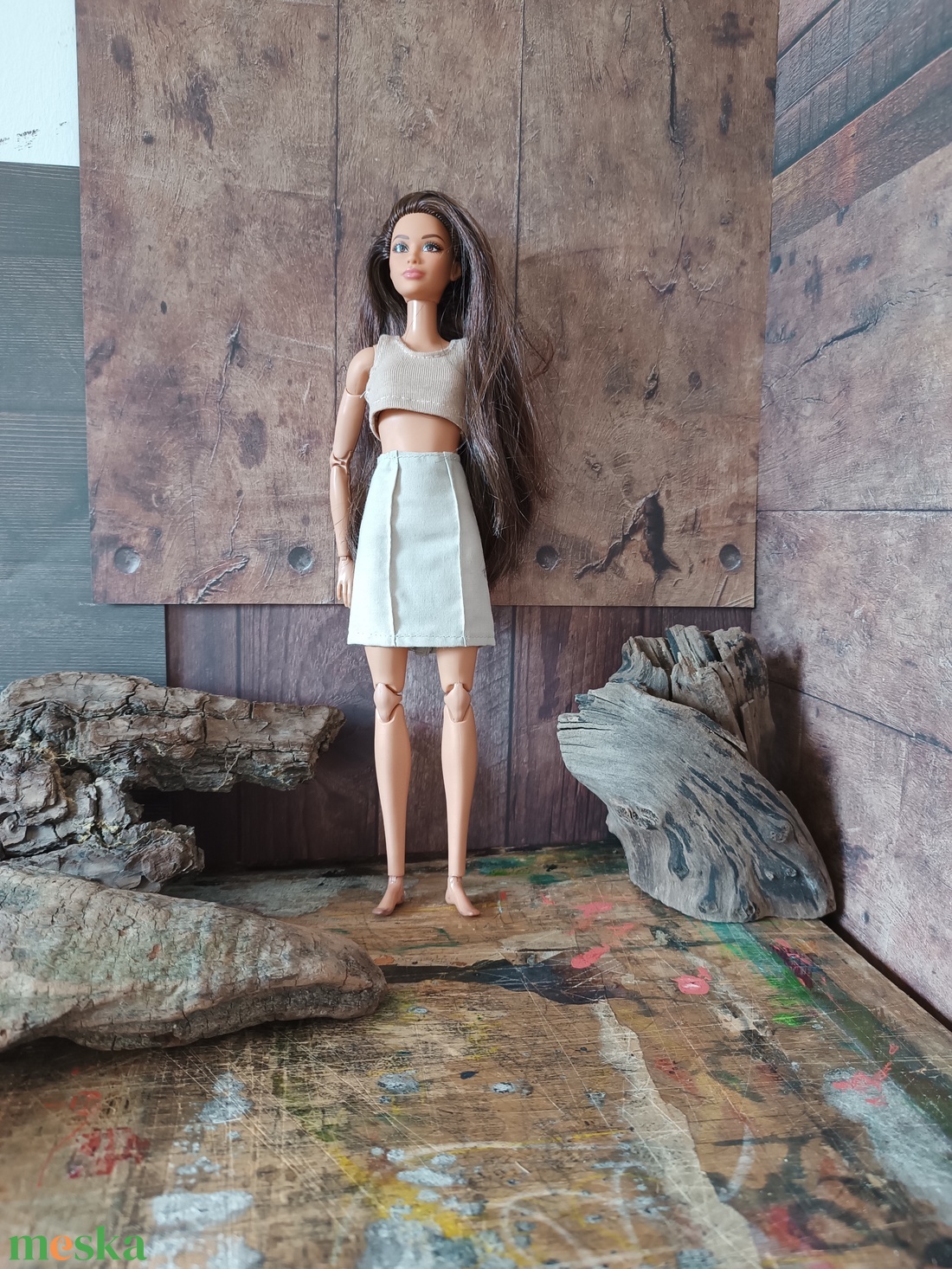 Barbie szoknya - játék & sport - baba & babaház - barbie ruhák - Meska.hu