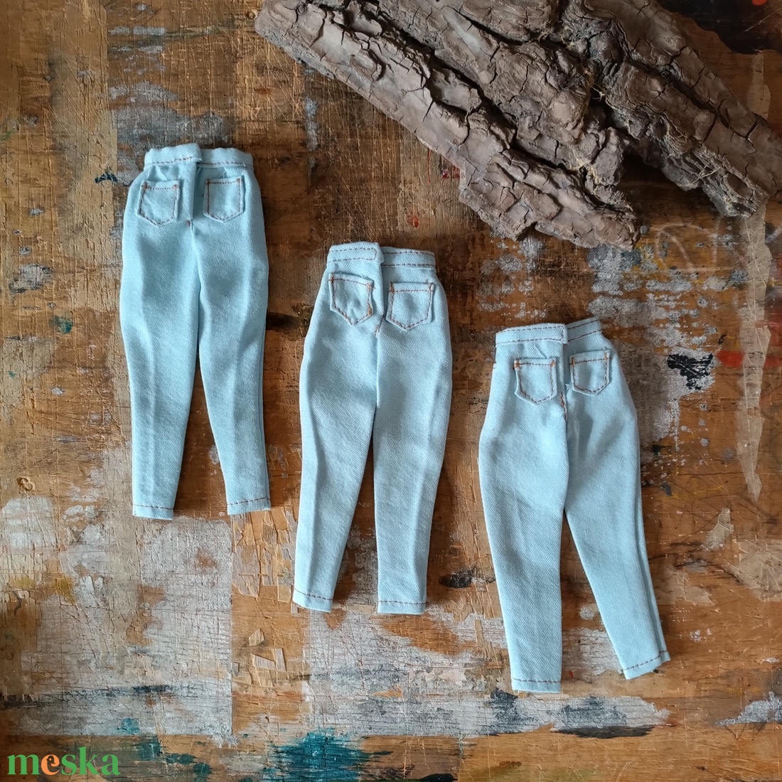 Barbie farmer nadrág - játék & sport - baba & babaház - barbie ruhák - Meska.hu