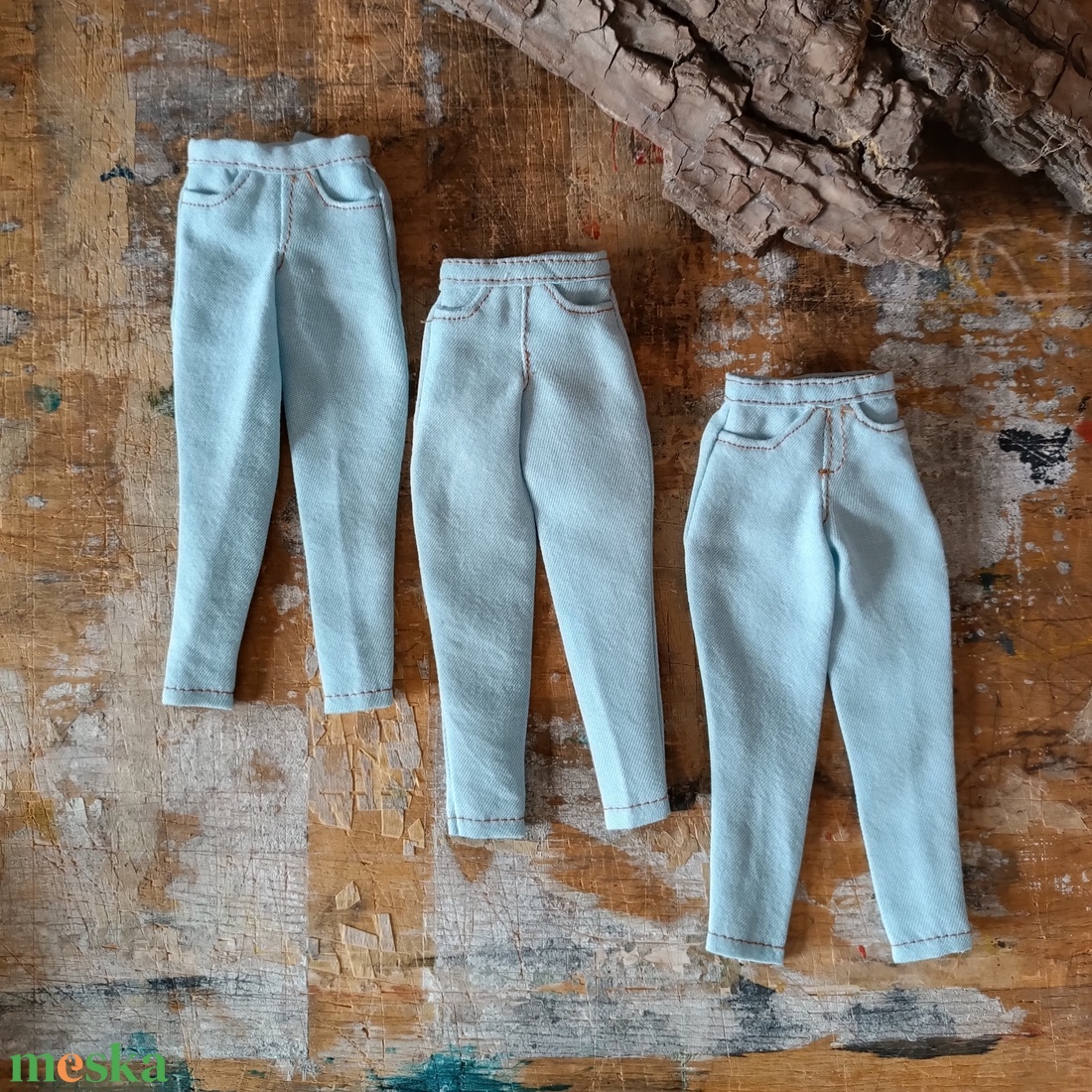 Barbie farmer nadrág - játék & sport - baba & babaház - barbie ruhák - Meska.hu