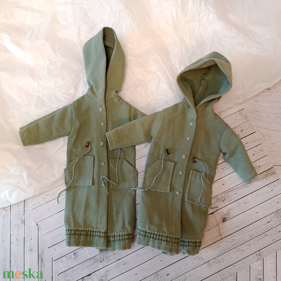 Barbie kabát, parka - játék & sport - baba & babaház - barbie ruhák - Meska.hu