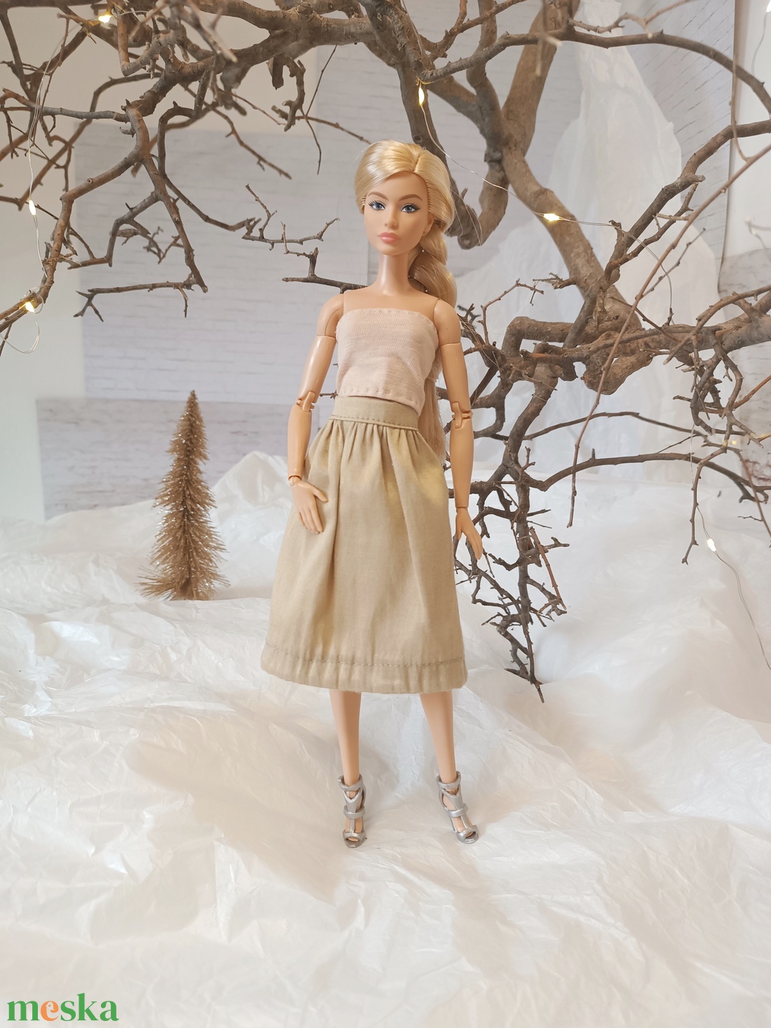 Barbie szoknya - játék & sport - baba & babaház - barbie ruhák - Meska.hu