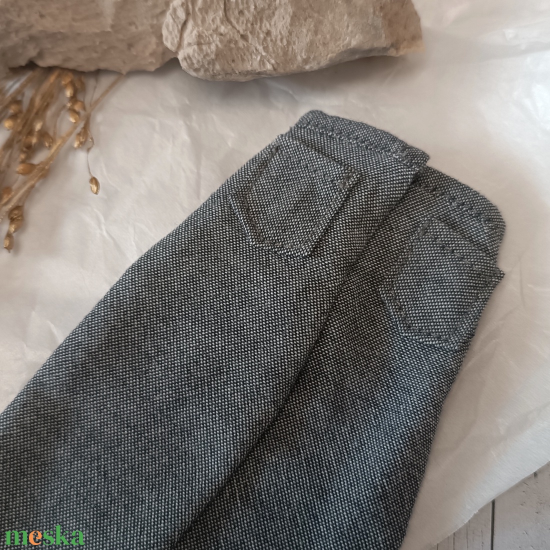 Bő szárú nadrág Barbie babára  - játék & sport - baba & babaház - barbie ruhák - Meska.hu