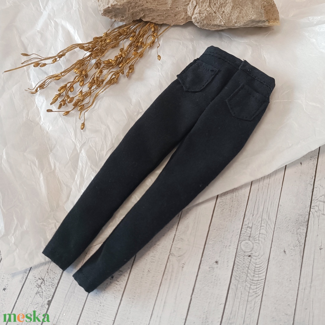 Szűk szárú nadrág Barbie babára  - játék & sport - baba & babaház - barbie ruhák - Meska.hu