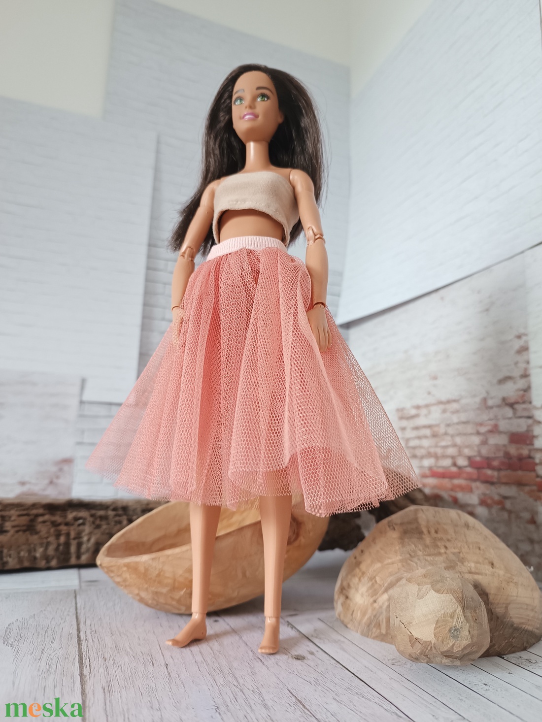 Barbie tüll szoknya - játék & sport - baba & babaház - barbie ruhák - Meska.hu