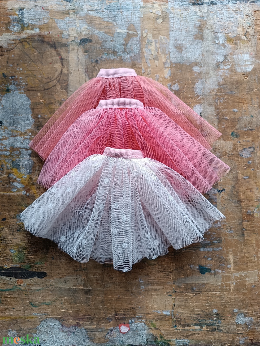 Barbie tüll szoknya - játék & sport - baba & babaház - barbie ruhák - Meska.hu