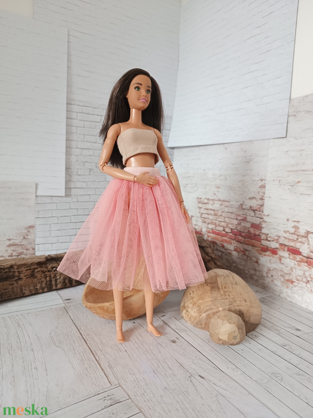 Barbie tüll szoknya - játék & sport - baba & babaház - barbie ruhák - Meska.hu