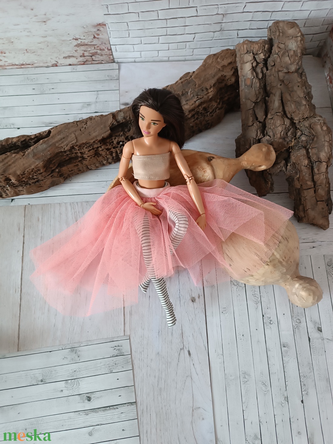 Barbie tüll szoknya - játék & sport - baba & babaház - barbie ruhák - Meska.hu