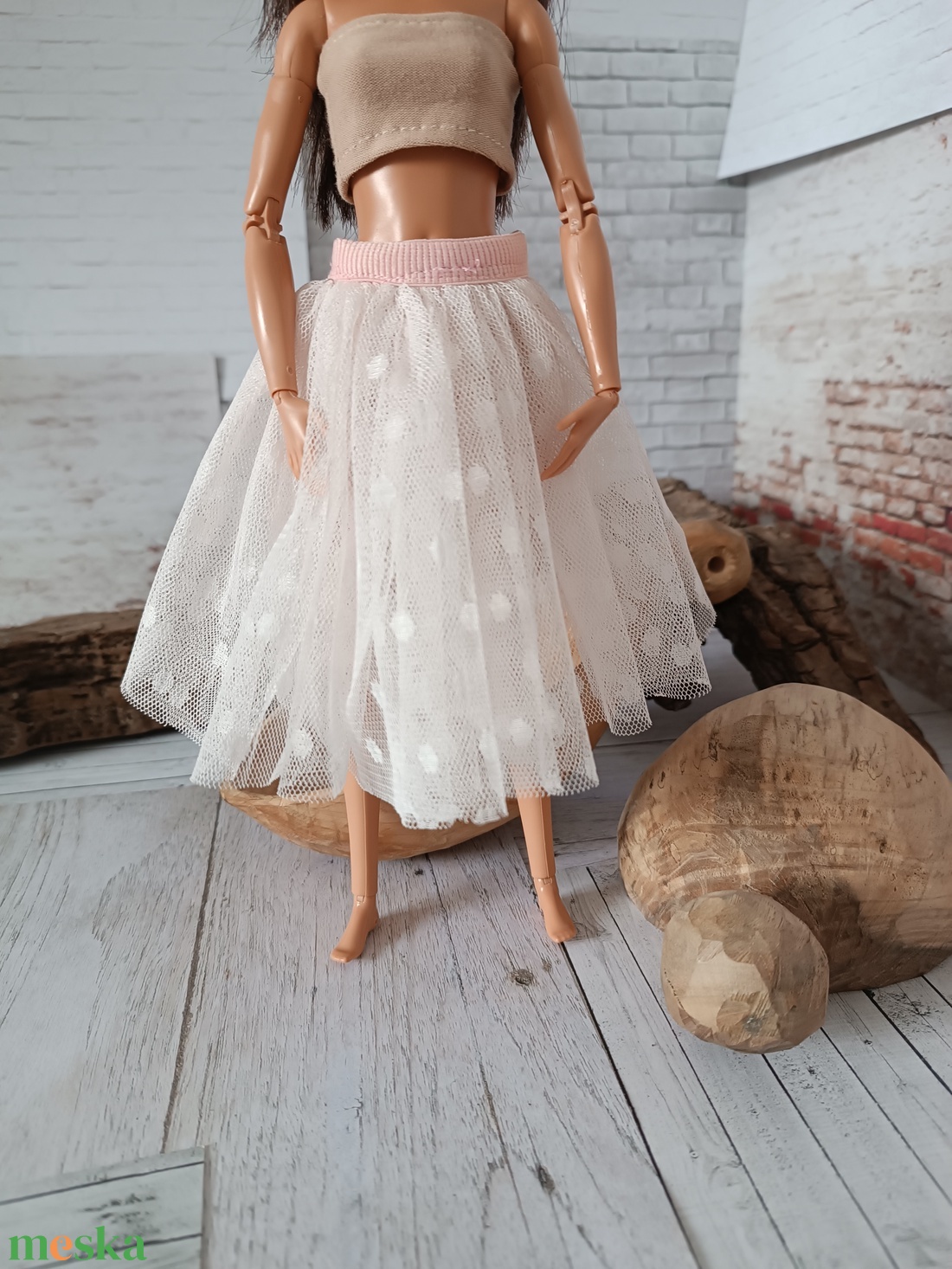 Barbie tüll szoknya - játék & sport - baba & babaház - barbie ruhák - Meska.hu