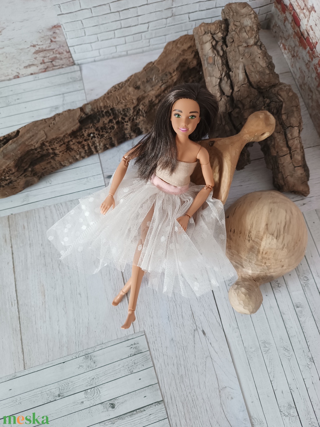 Barbie tüll szoknya - játék & sport - baba & babaház - barbie ruhák - Meska.hu