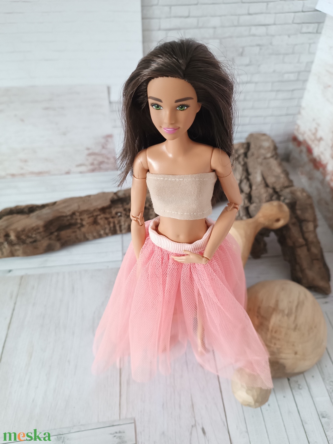 Barbie tüll szoknya - játék & sport - baba & babaház - barbie ruhák - Meska.hu