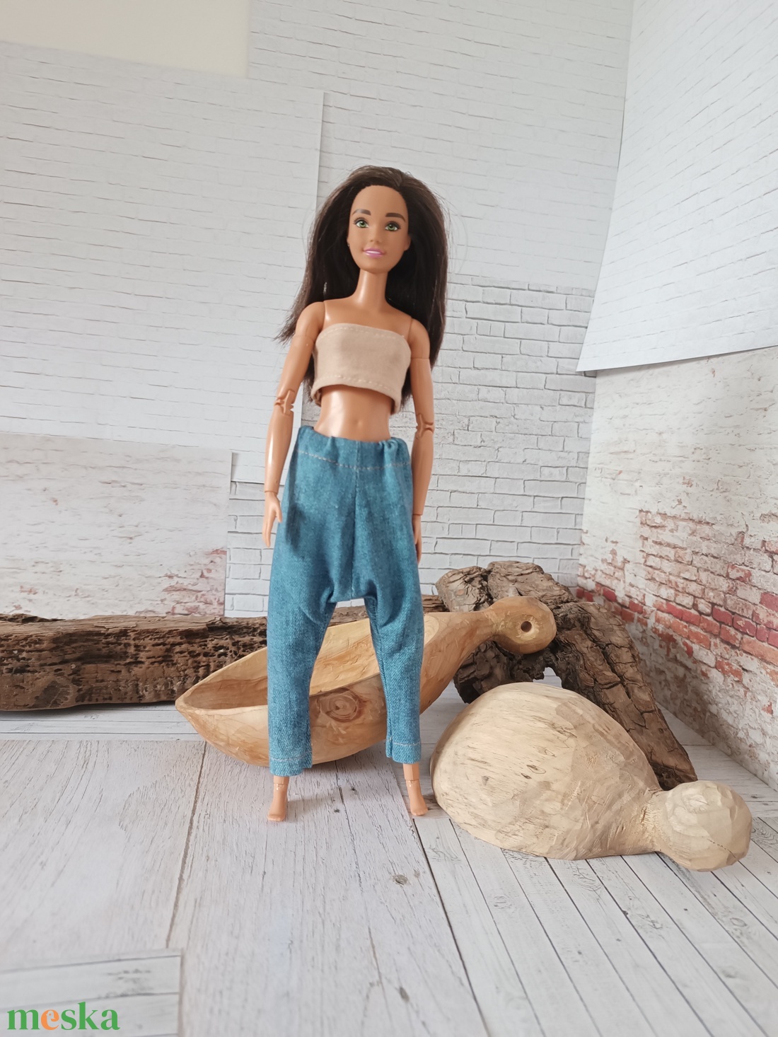 Barbie háremnadrág - játék & sport - baba & babaház - barbie ruhák - Meska.hu