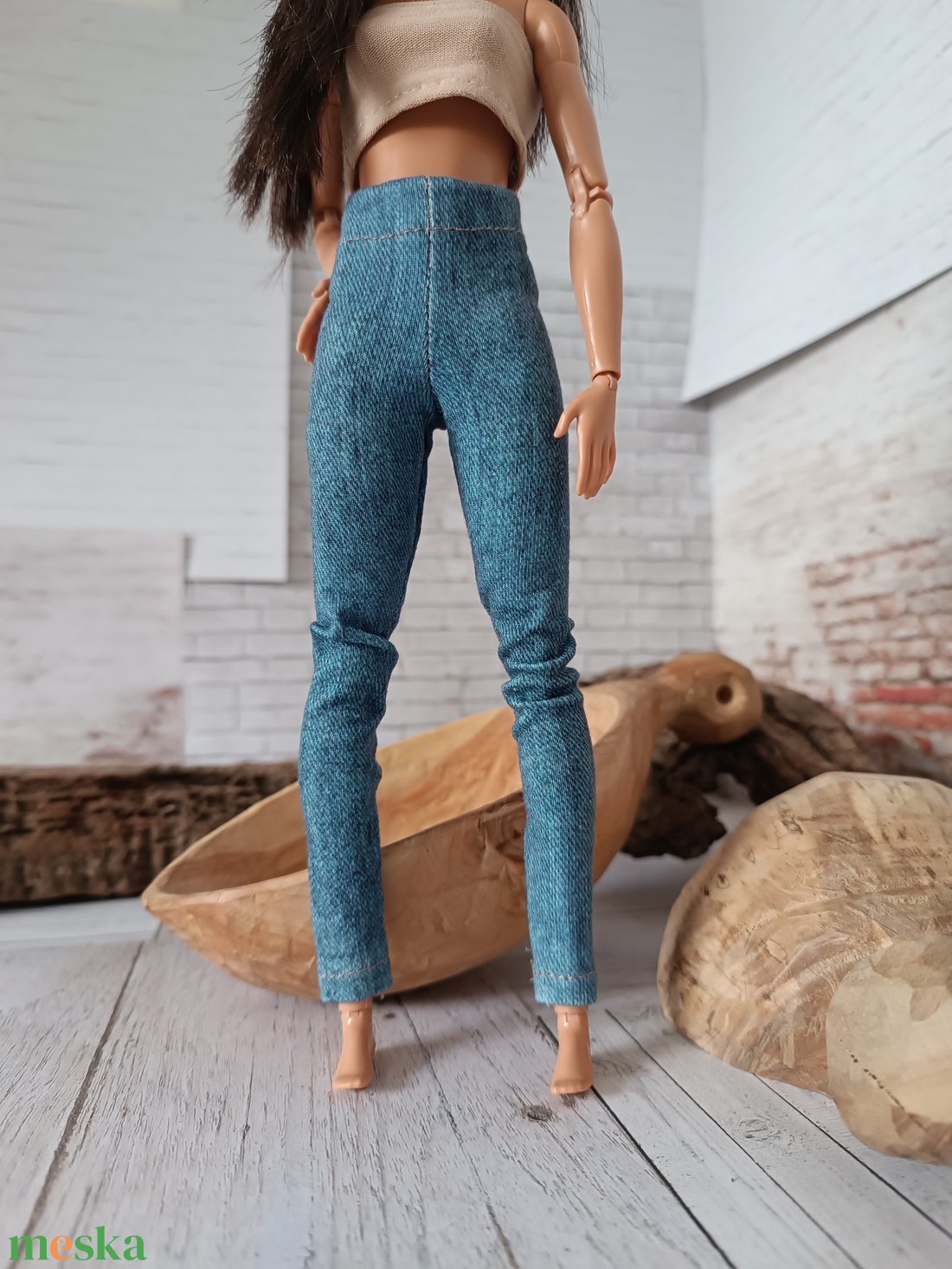 Barbie farmer leggings  - játék & sport - baba & babaház - barbie ruhák - Meska.hu