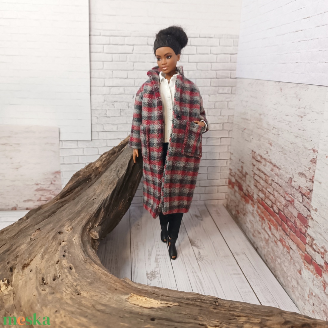 Barbie kabát - játék & sport - baba & babaház - barbie ruhák - Meska.hu