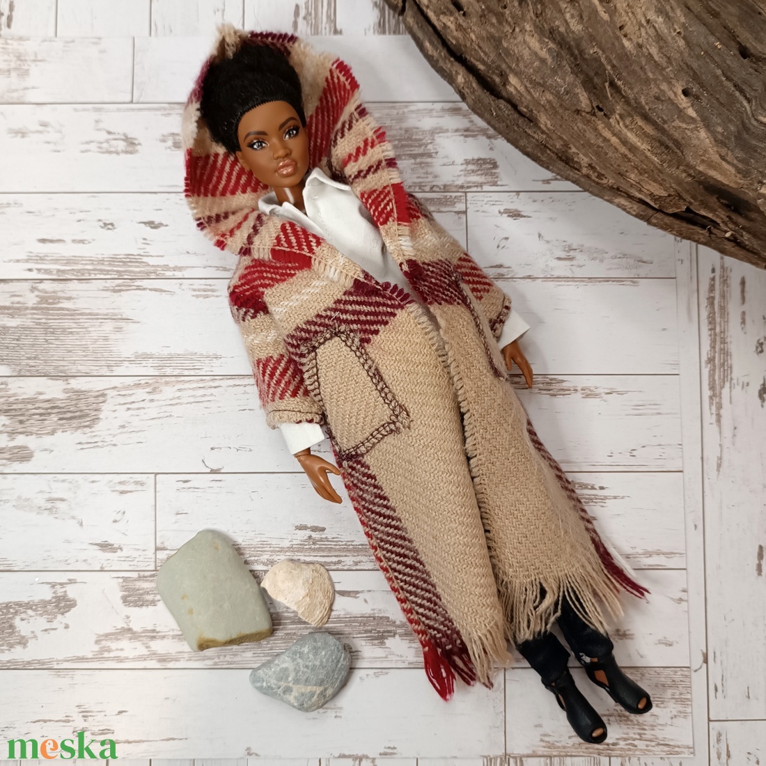 Barbie kabát - játék & sport - baba & babaház - barbie ruhák - Meska.hu