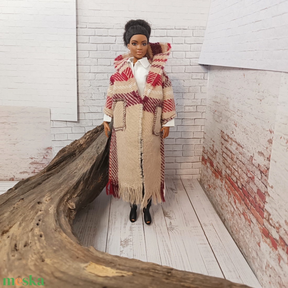 Barbie kabát - játék & sport - baba & babaház - barbie ruhák - Meska.hu