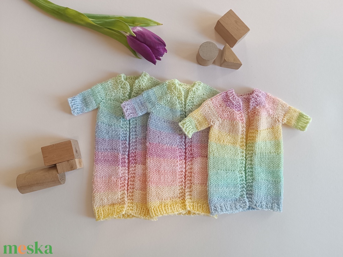 Barbie kötött kardigán  - játék & sport - baba & babaház - barbie ruhák - Meska.hu