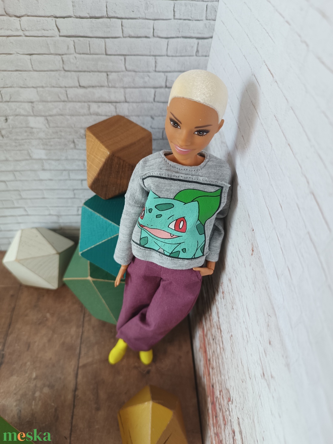 Barbie felső  - játék & sport - baba & babaház - barbie ruhák - Meska.hu