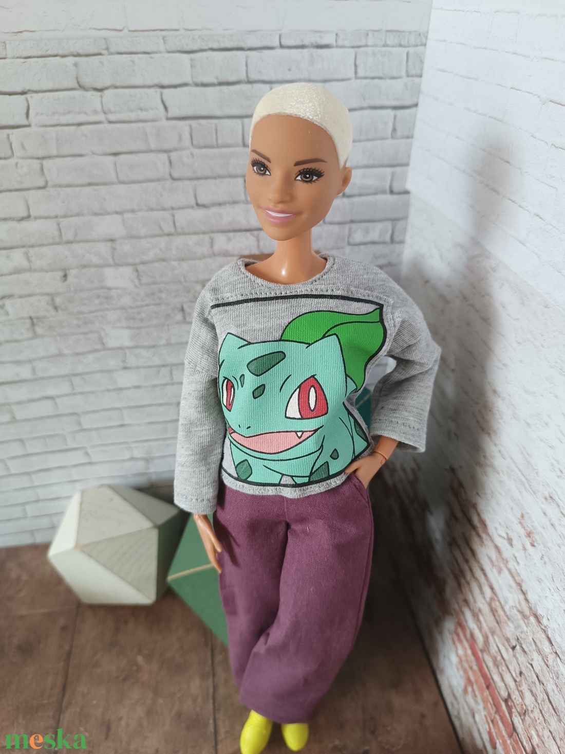 Barbie felső  - játék & sport - baba & babaház - barbie ruhák - Meska.hu