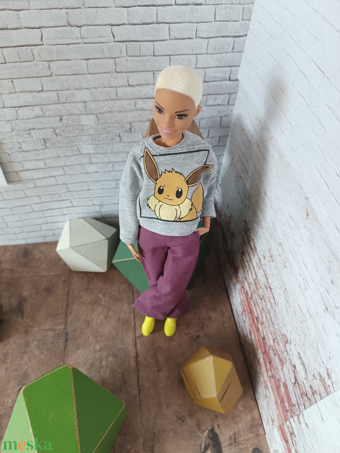 Barbie felső  - játék & sport - baba & babaház - barbie ruhák - Meska.hu