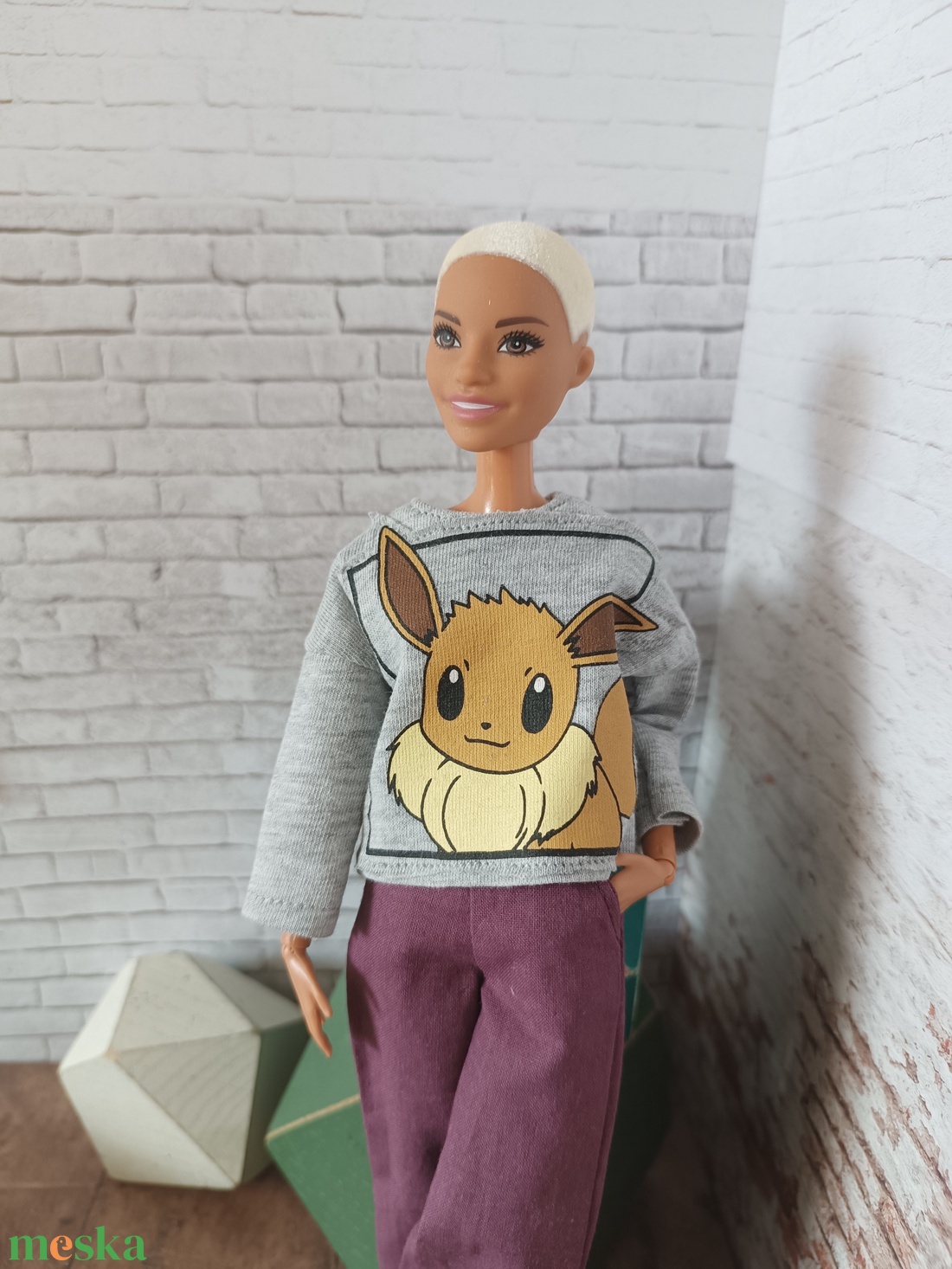 Barbie felső  - játék & sport - baba & babaház - barbie ruhák - Meska.hu