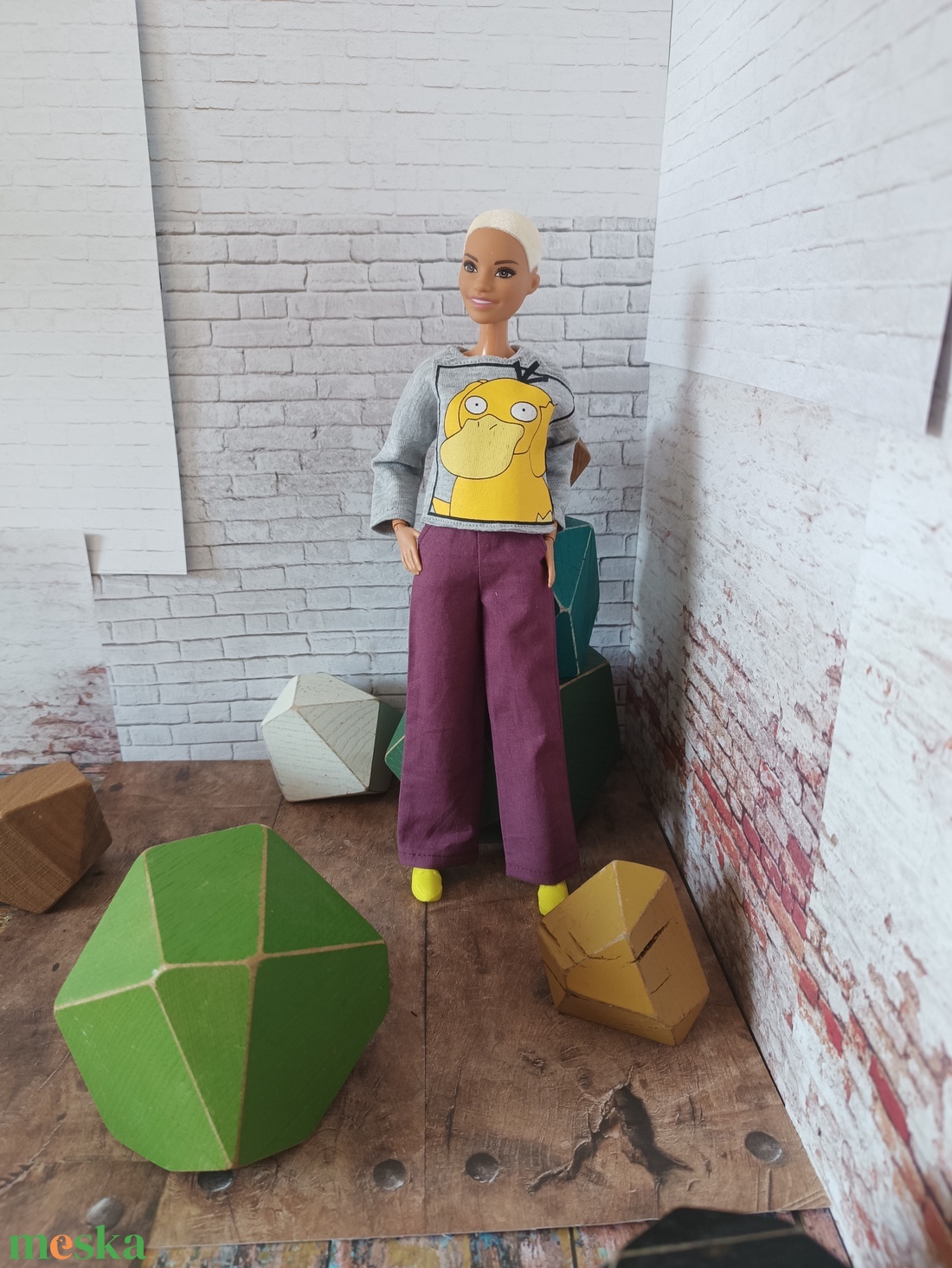 Barbie felső  - játék & sport - baba & babaház - barbie ruhák - Meska.hu