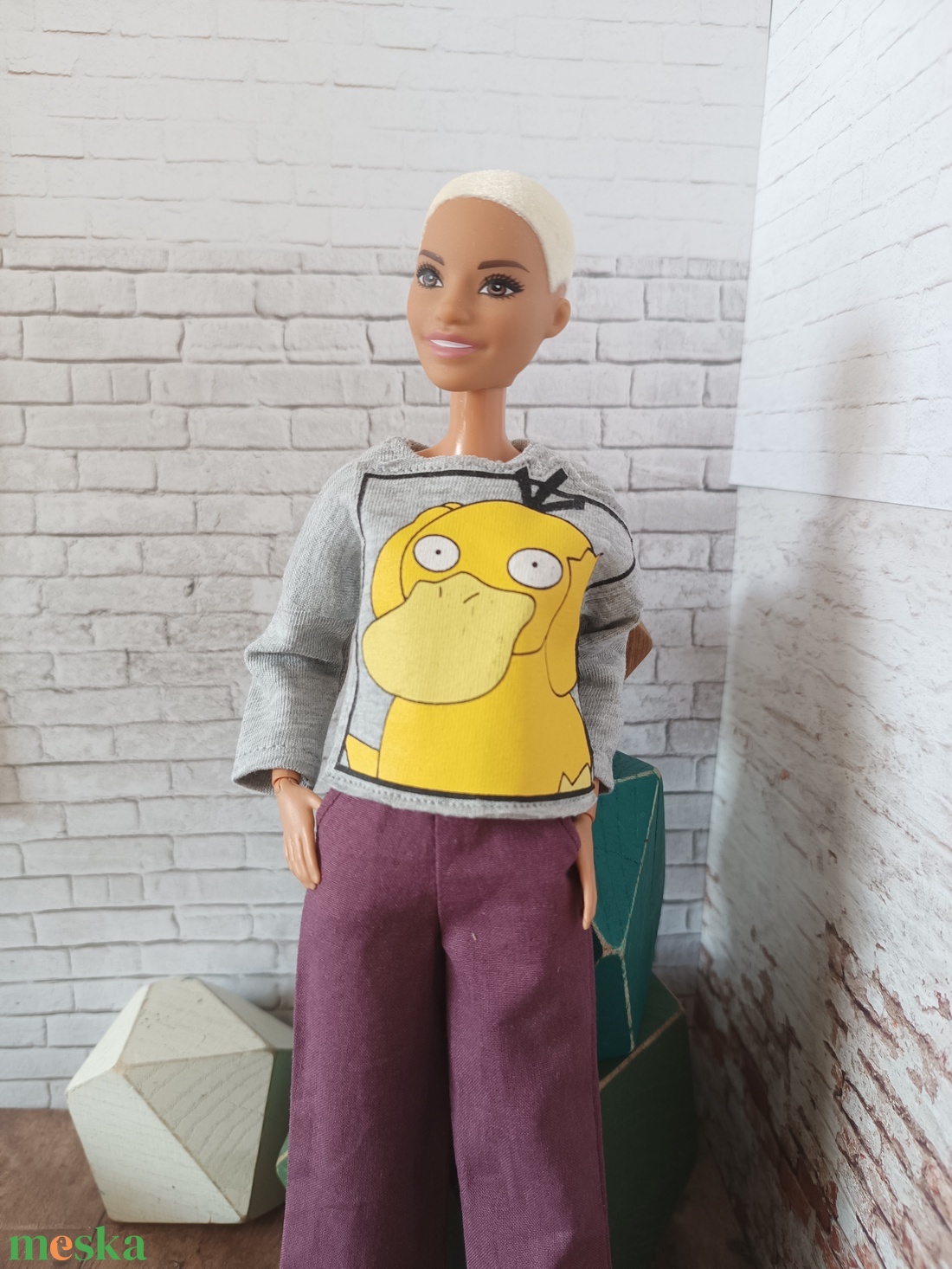 Barbie felső  - játék & sport - baba & babaház - barbie ruhák - Meska.hu