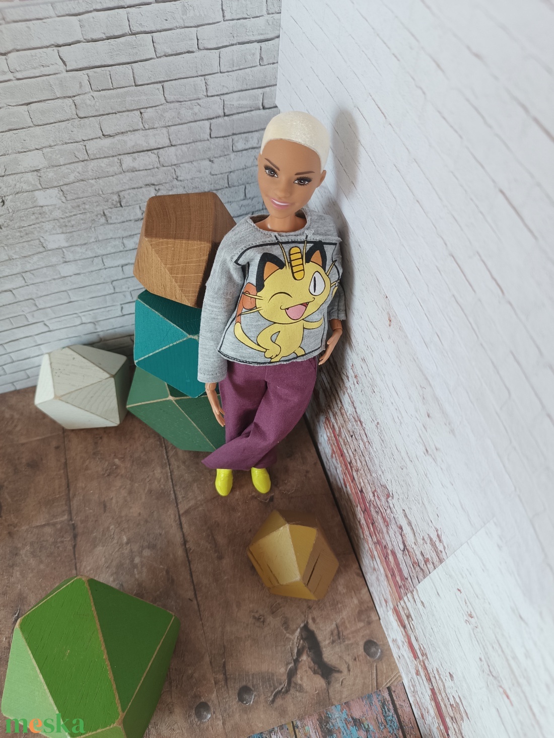 Barbie felső  - játék & sport - baba & babaház - barbie ruhák - Meska.hu