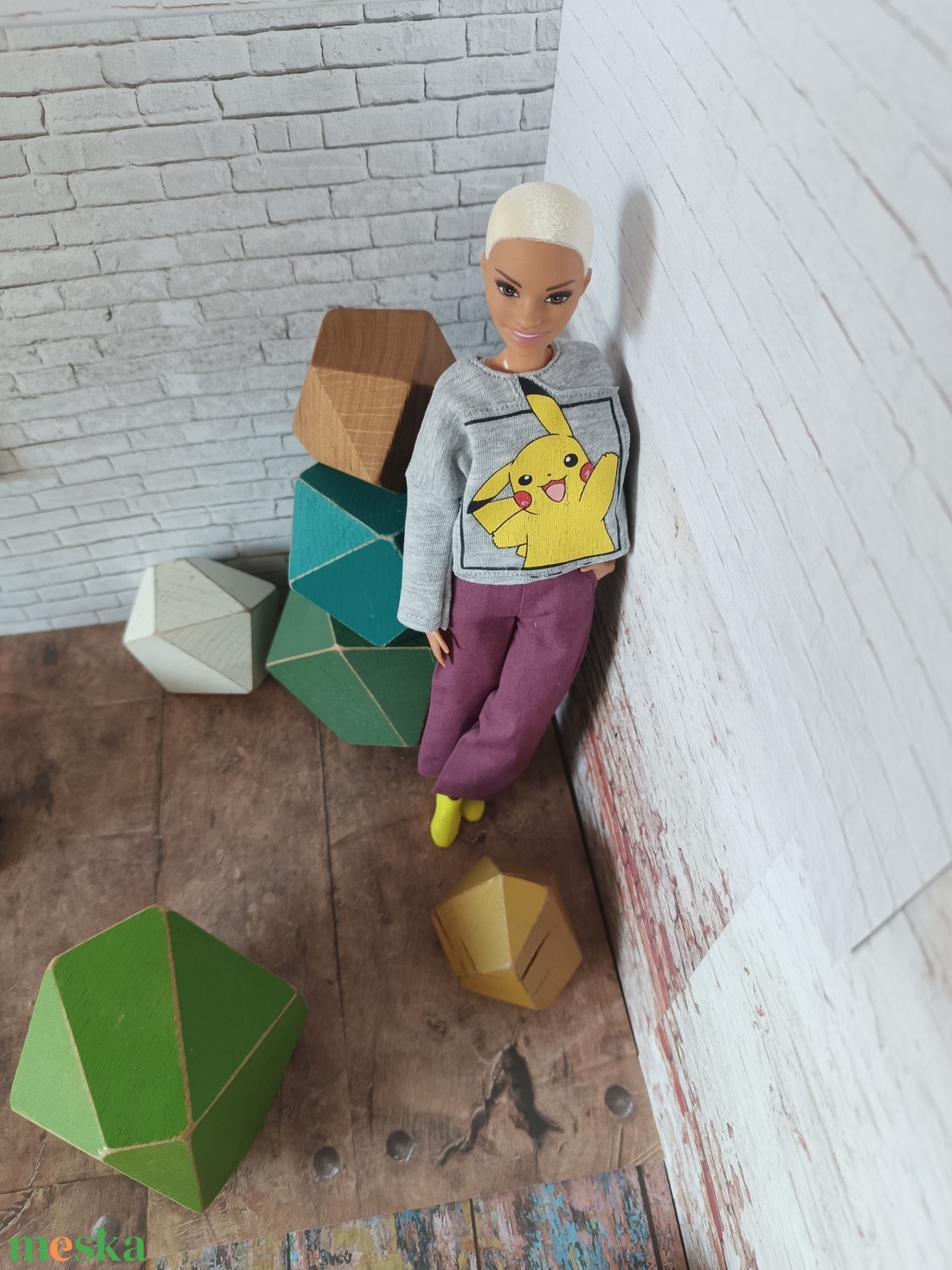 Barbie felső  - játék & sport - baba & babaház - barbie ruhák - Meska.hu