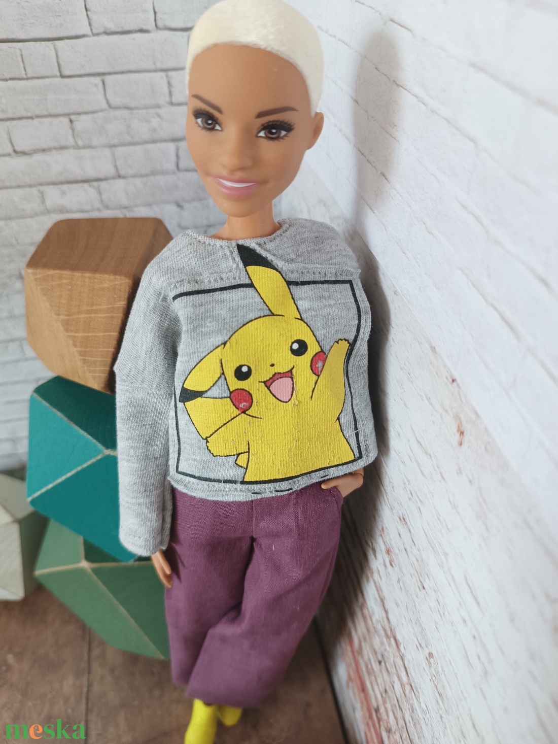 Barbie felső  - játék & sport - baba & babaház - barbie ruhák - Meska.hu