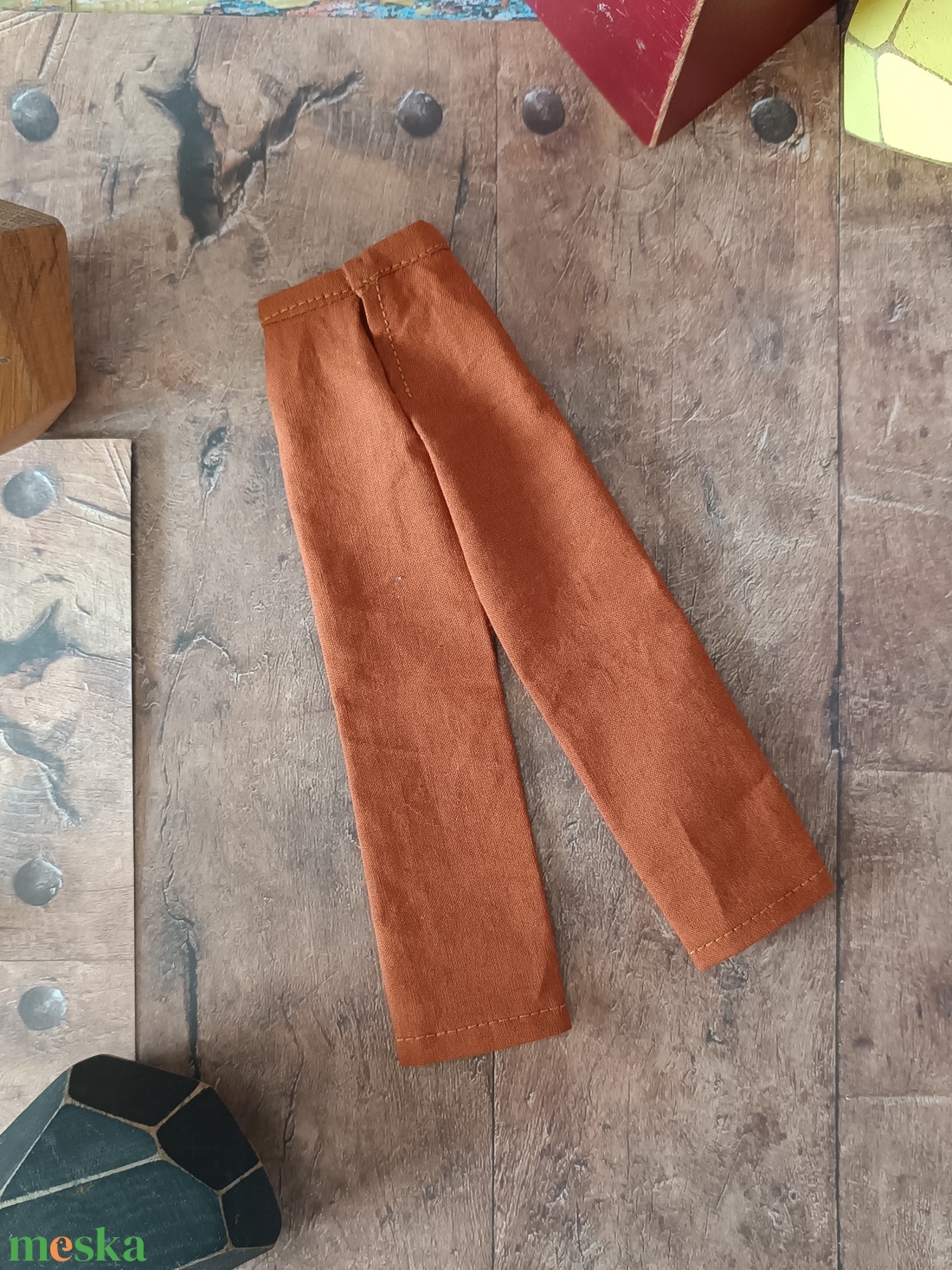 Bő szárú nadrág Barbie babára  - játék & sport - baba & babaház - barbie ruhák - Meska.hu