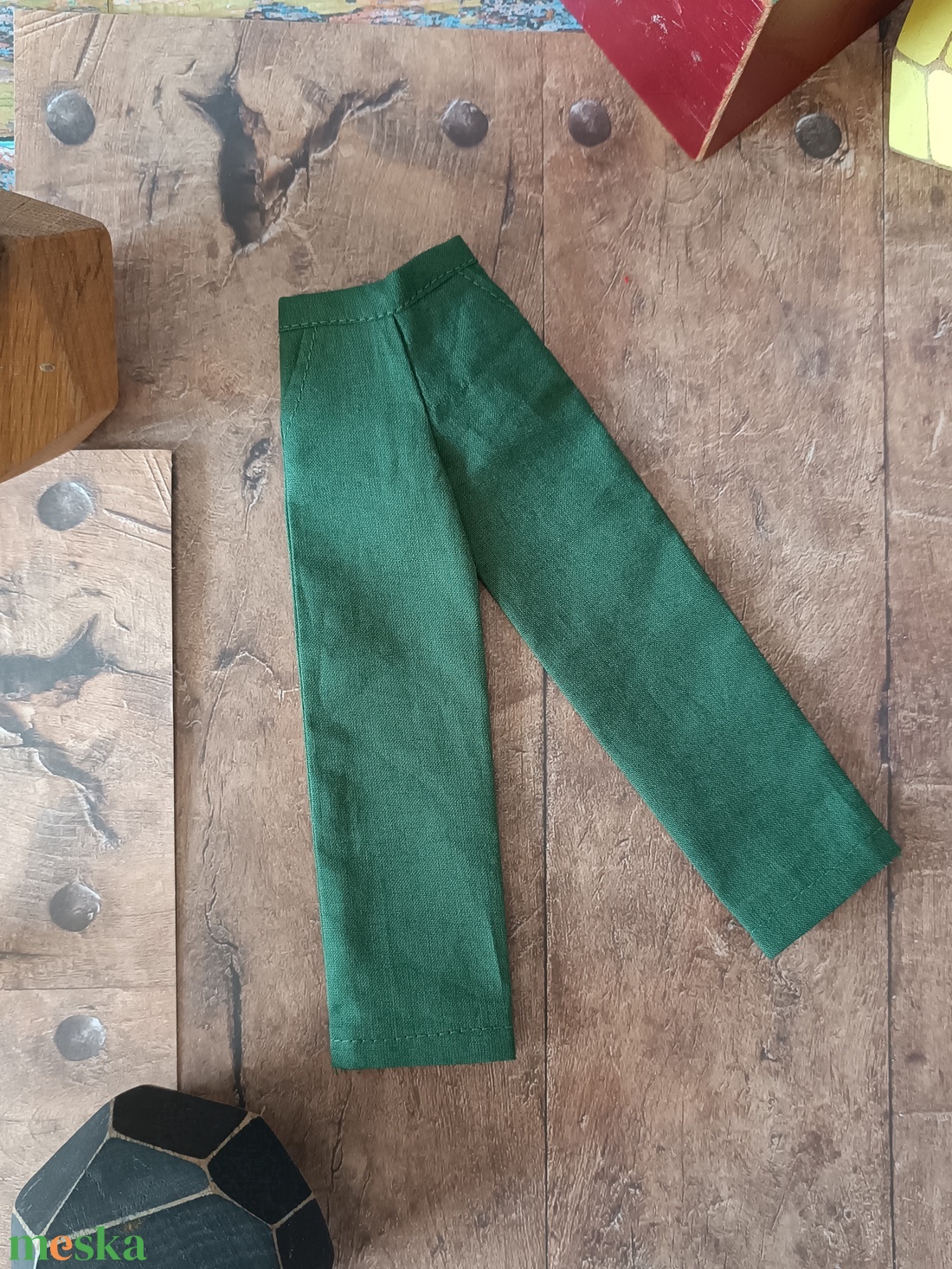 Bő szárú nadrág Barbie babára  - játék & sport - baba & babaház - barbie ruhák - Meska.hu