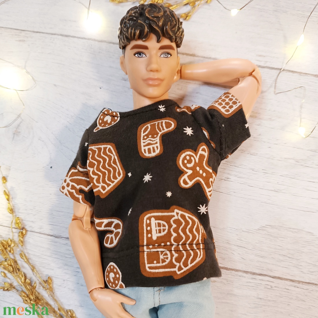 Ken póló  - játék & sport - baba & babaház - barbie ruhák - Meska.hu