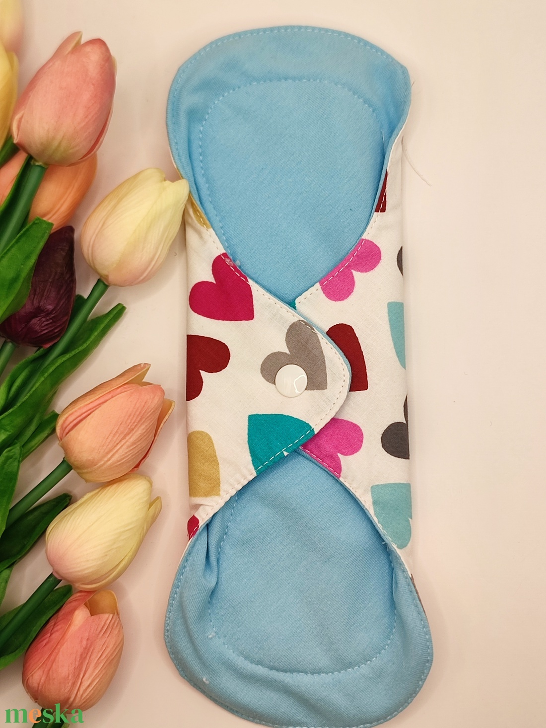 28 cm dupla nedvszívó rétegű mosható betét - szépségápolás - intim higiénia - intimbetét - Meska.hu 28 cm dupla nedvszívó rétegű mosható betét - szépségápolás - intim higiénia - intimbetét - Meska.hu
