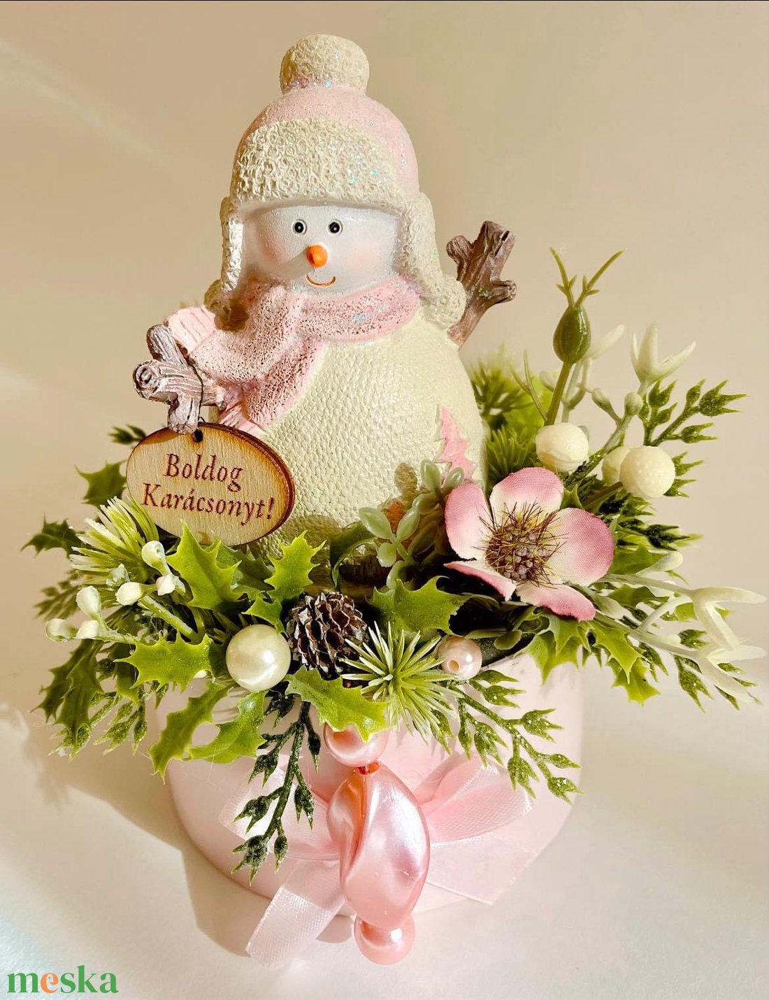 Karácsonyi kisebb asztaldísz, ajándék - karácsony - adventi díszek - adventi asztaldísz - Meska.hu Karácsonyi kisebb asztaldísz, ajándék - karácsony - adventi díszek - adventi asztaldísz - Meska.hu