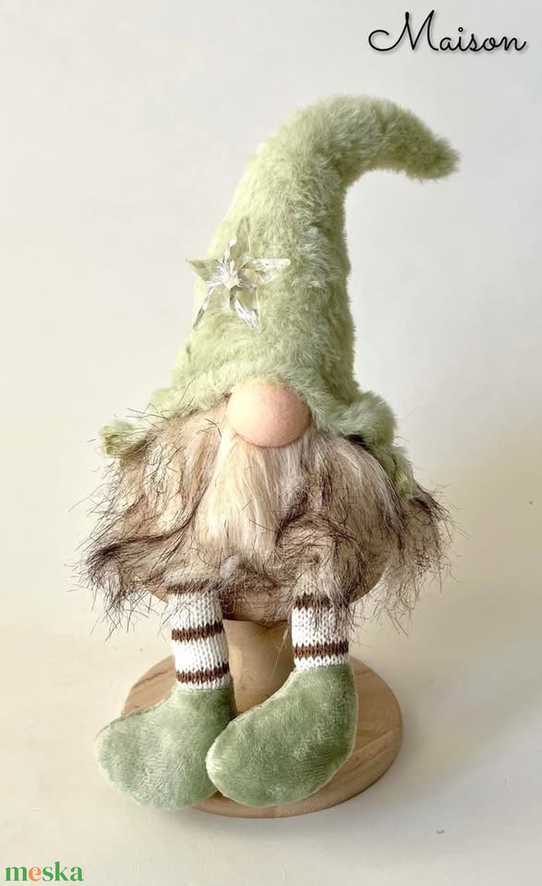  Törpe led világító csillagga - karácsony - karácsonyi lakásdekoráció - karácsonyi manók, figurák - Meska.hu