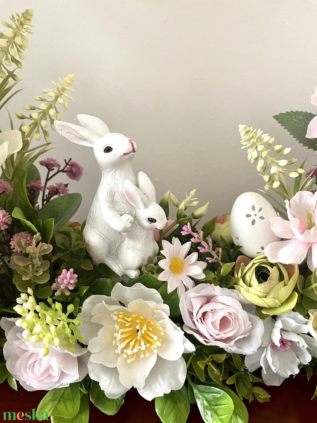 Nyuszi asztaldísz - otthon & életmód - dekoráció - húsvéti asztaldíszek - Meska.hu