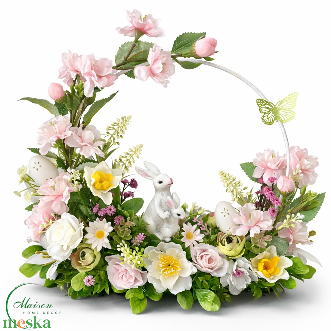 Nyuszi asztaldísz - otthon & életmód - dekoráció - húsvéti asztaldíszek - Meska.hu