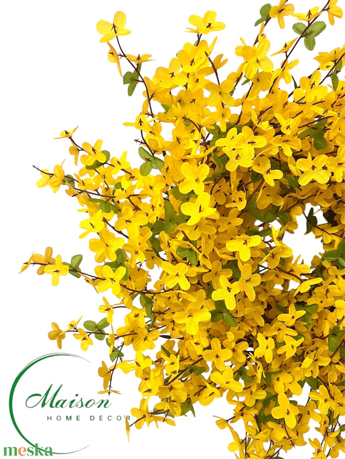 Aranyeső kopogtató, ajtódísz - otthon & életmód - virágdekoráció - virágdíszek - dekor koszorúk, kopogtatók - Meska.hu